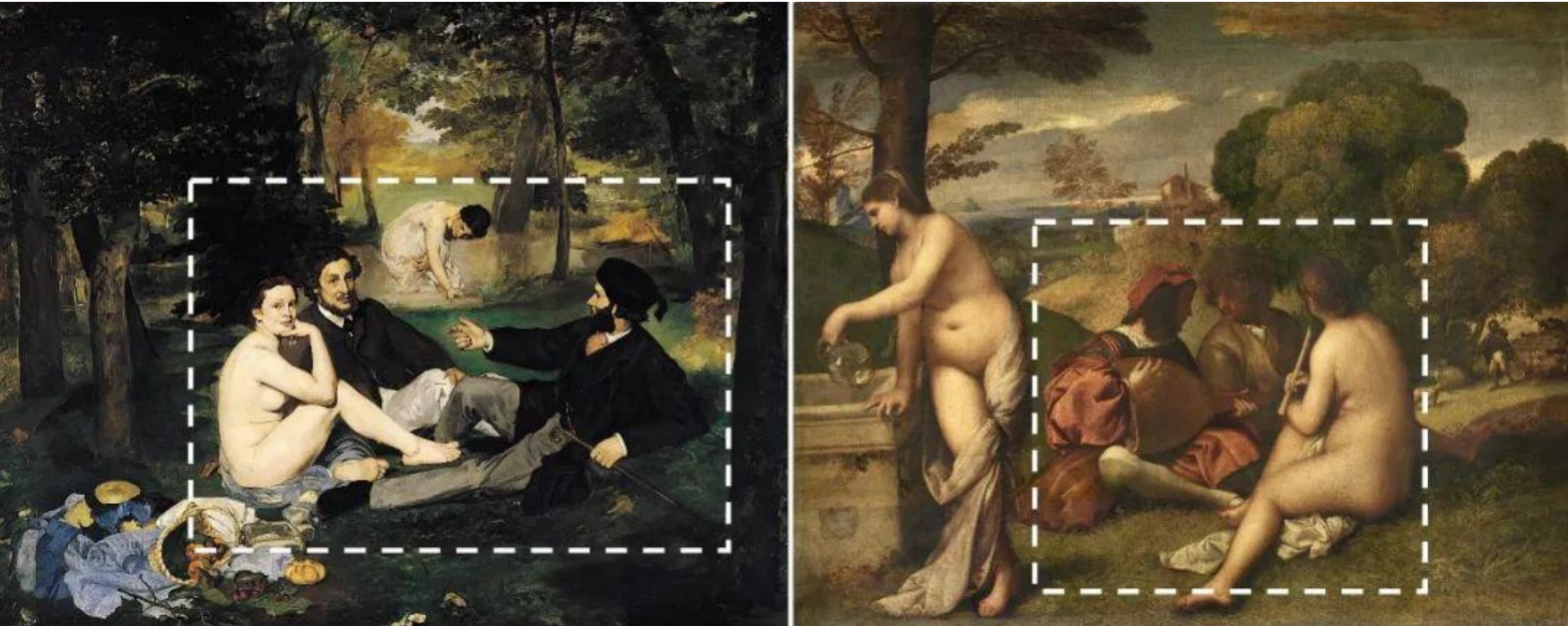 Comparison with Titian